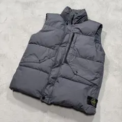 ストーンアイランド　グレー　ダウンベスト　7915G0423 Lサイズ