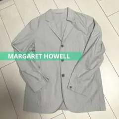 メンズMARGARET HOWELL コットンジャケット グレー Mサイズのサムネイル