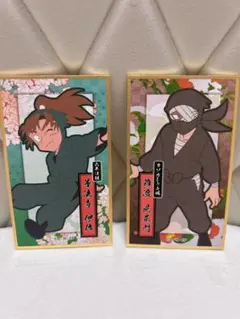 忍たま乱太郎 華絵札色紙コレクション　雑渡昆奈門　善法寺伊作