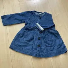 アプレレクールワンピース羽織 80 女の子 ガール 春秋 アウター