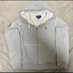 Polo by Ralph Lauren グレー パーカー Lサイズ　太紐