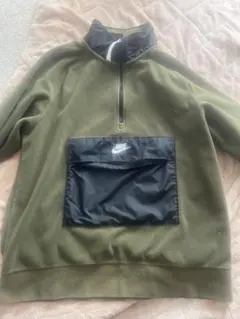 Nike Lサイズ フリースジャケット オリーブグリーン