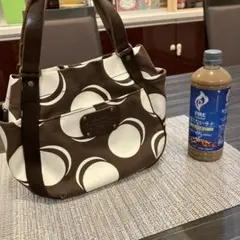 Dakota ダコタ トートバッグ ブラウン ドット柄のサムネイル