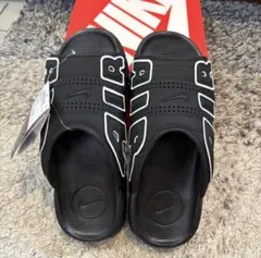 NIKE ナイキ エア モア アップテンポスライド ブラック 27 箱無し