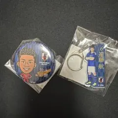サッカー日本代表 鈴木彩艶 遠藤航 グッズセット