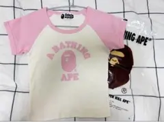 Bape COLLEGE CROPPED TRIM TEE チビT - メルカリ