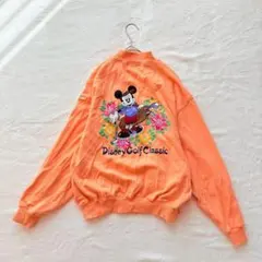 レア✨️【ディズニーゴルフクラシック】スウェットジャケット（L）フルジップ 英字