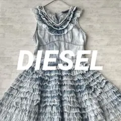 ❤お勧め商品❤DIESEL ❤ディーゼル デニムフリルワンピース　M size