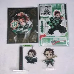 鬼滅の刃 竈門炭治郎 バースデー 缶バッジ 名場面ジオラマフィギュア 2020