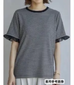 mysa closet ボーダー 半袖カットソー
