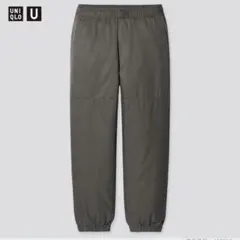 UNIQLO ワイドフィットジョガーパンツ / オリーブ