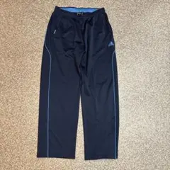 【300円オークション】15SS adidas ジャージ パンツ ネイビーのサムネイル
