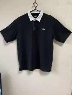THE NORTH FACE ラガーシャツブラック M NT22035
