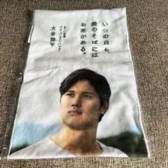 【非売品】お〜いお茶 大谷翔平選手 オリジナルタオルのサムネイル