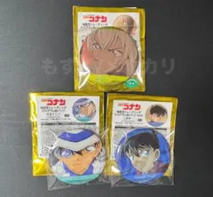 名探偵コナン　工藤新一　安室透　降谷零　怪盗キッド　缶バッジ　場面写