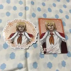 【ドクスト】クリスマス カフェ カード ステッカー【龍水】※2点セット