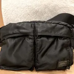 希少 PORTER ポーター タンカー ボディバッグ ウエストポーチ ブラック