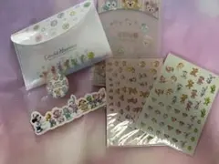 ダッフィー＆フレンズ 壁掛けカレンダー付属シール　ミニファイル