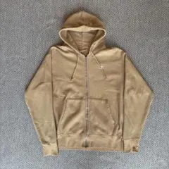 《L》Champion チャンピオン ジップパーカー リバースウィーブ ベージュ