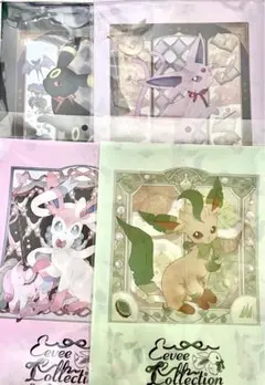 【4点セット】イーブイコレクション A4クリアファイル