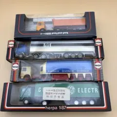 herpa HO セミトレーラー　トラック　まとめのサムネイル