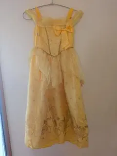 ベル ドレス コスプレ衣装 イエロー