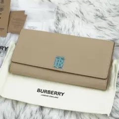 未使用品　タグ付き　BURBERRY LONDON 長財布　TBモノグラム　新型