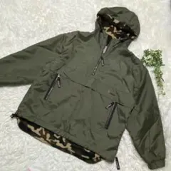 VISION MILITARY COLLECTIONマウンテンパーカー カーキM