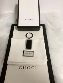 美品！GUCCI メタルキーリング