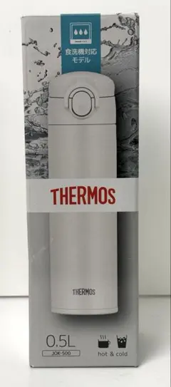 未使用 THERMOS 真空断熱ケータイマグ JOK-500 0.5L ホワイトのサムネイル