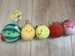 スイカゲーム フルーツ マスコット 5種セット