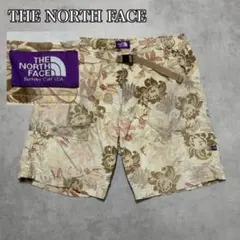 THE NORTH FACE パープルレーベル 花柄 ハーフパンツ DM1341