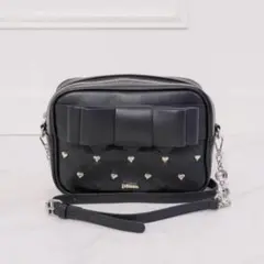 pium ピウム ハートキルティングリボンポシェット バッグ - メルカリ