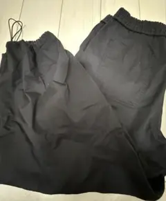 GU ブラック イージーパンツ