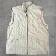 【軽量】カジュアル ベスト メンズ 4ポケット ノーブランド
