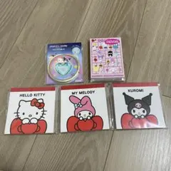 サンリオ メモ帳 まとめ売り ハローキティ マイメロディ クロミ 限定品