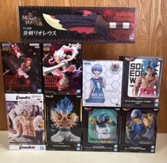 ジャンプ登場キャラ プライズフィギュア 9体セット - メルカリ