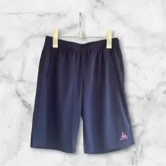 ルコック　ハーフジャージーパンツ　ネイビー　Ｌサイズ