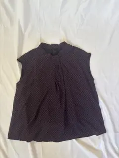 StyleNote ノースリーブブラウス 総柄