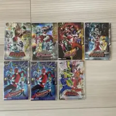 匿名配送　イタジャガ　スーパー戦隊シリーズ　SR / R / N 7枚まとめ売り