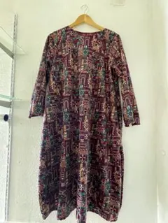 〜ハンドメイド〜レトロ柄ワンピースセット