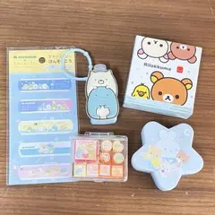 すみっコぐらし　すみっこ　ハンコ　スタンプ　バンドエイド　キャラクターグッズ