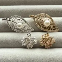 『No.P322』ロンデルパーツ　ブレスレットパーツ　スペーサー　金属パーツ