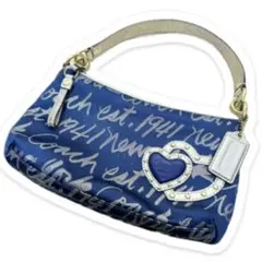 y2k✨️ COACH ハート スクリプトルレックス 2way ハンドバッグ