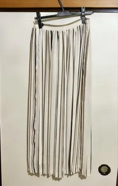 le.coeur blancシフォンプリーツスカート