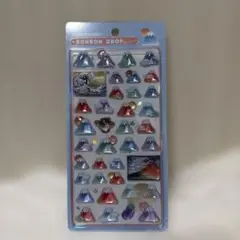 ボンボンドロップシール　富士山　和柄