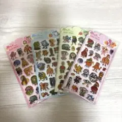 イタリアンブレインロット　ぷくぷくシール4枚セット　アミューズメント景品