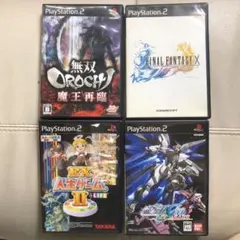PS2 ゲームソフト 4本セット