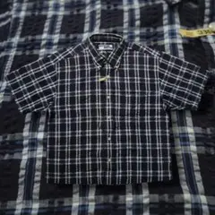 ポロ ラルフローレン 半袖 シャツ XXL チェック ブラック CLAYTON