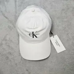 Calvin Klein ホワイト キャップ 新品